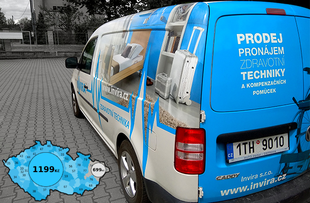 Montáž s naší dopravou