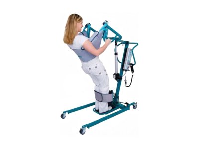 Stavěcí elektrický zvedák pacientů