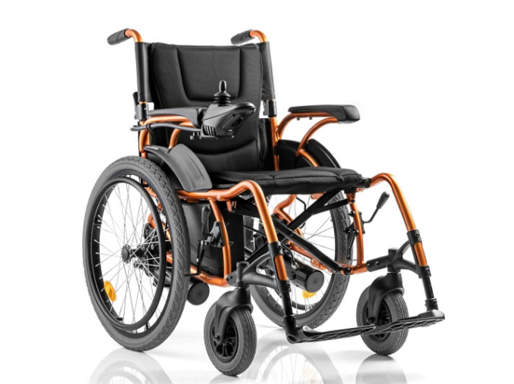 Elektrický invalidní vozík nový s velkými koly
