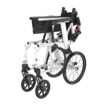 Transportní invalidní vozík skládací