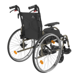 Invalidní vozík hliníkový nadrozměrný - vysoká nosnost
