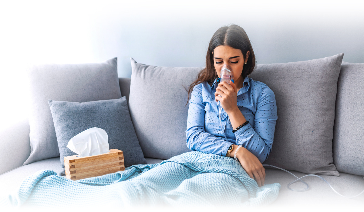 Inhalace - nebulizace pomohou i při běžném nachlazení a infekci dýchacích cest