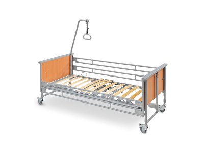 Repasovaná polohovací elektrická postel nabízí ekonomické řešení nákupu.