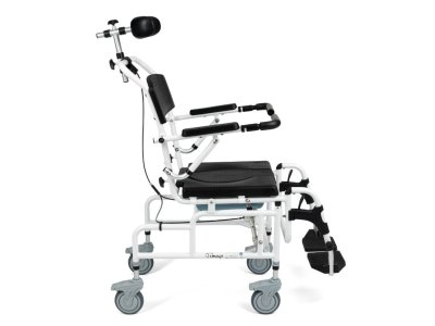 Polohovací toaletní křeslo do sprchy