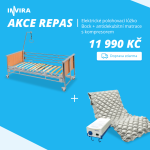 AKCE REPAS - El. lůžko Bock 3fx + Antidek.mat. s kompresorem + DOPRAVA ZDARMA