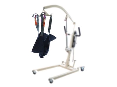 Závěsný vak ke zvedáku pacientů s opěrkou hlavy