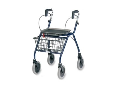 Chodítko čtyřkolové