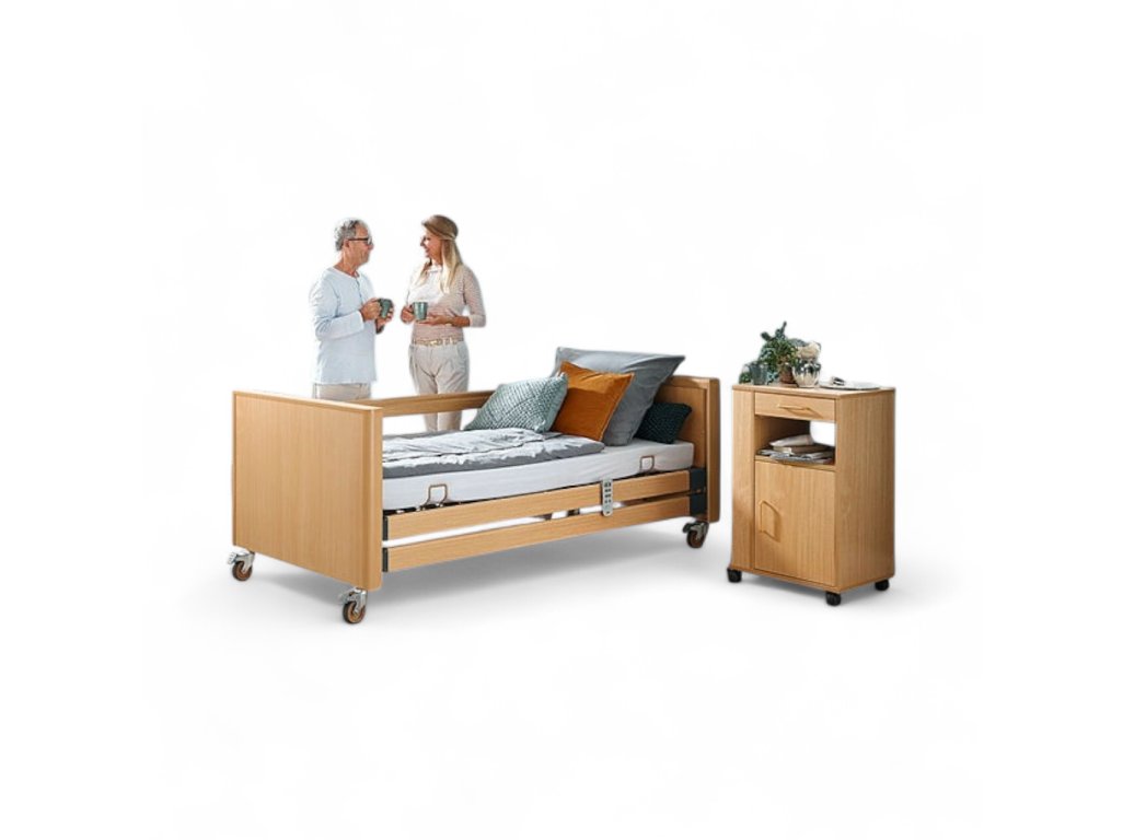 Elektrické polohovací lůžko - Burmeier Armina IV - zánovní