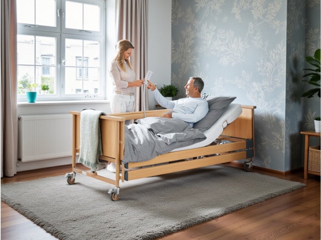 Elektrické polohovací lůžko - Dali IV - zánovní