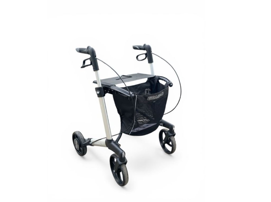 Čtyřkolové chodítko Gemino 30 s brzděnými koly č. 181