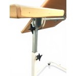 Detail naklápěcí pracovní desky stolku