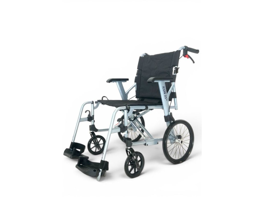 Transportní invalidní vozík skládací