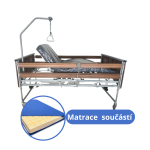 Součástí postele je i matrace.