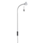 Detail nastavitelné lampy k lůžku Burmeier